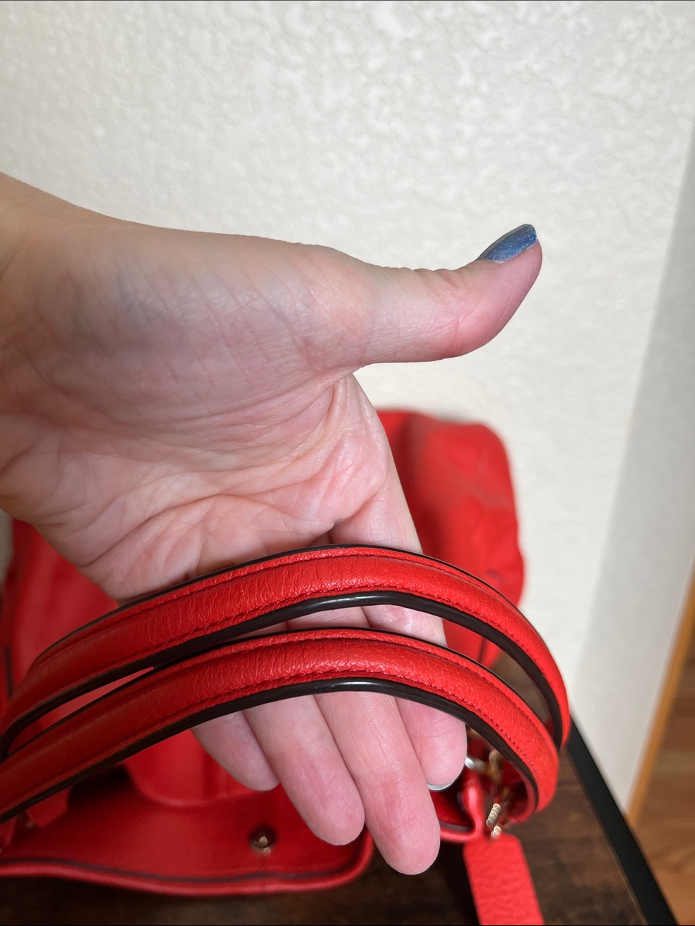 Coach Madison Phoebe Pebbled Leather Shoulder Bag - Picture 10 of 16